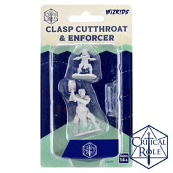 Clasp Cutthroat & Enforcer - Critical Role Wizkids Minis