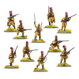 10 Metal Bolt Action Italian Colonial Infantry
