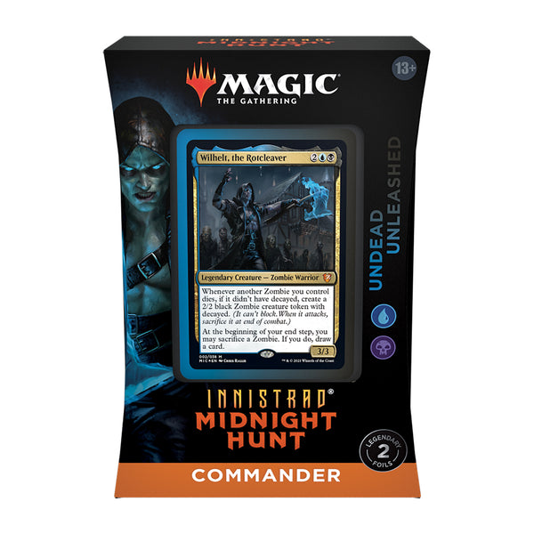 Undead Unleashed Commander Deck Midnight Hunt