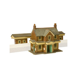 Superquick Country Station Building OO/HO Kit