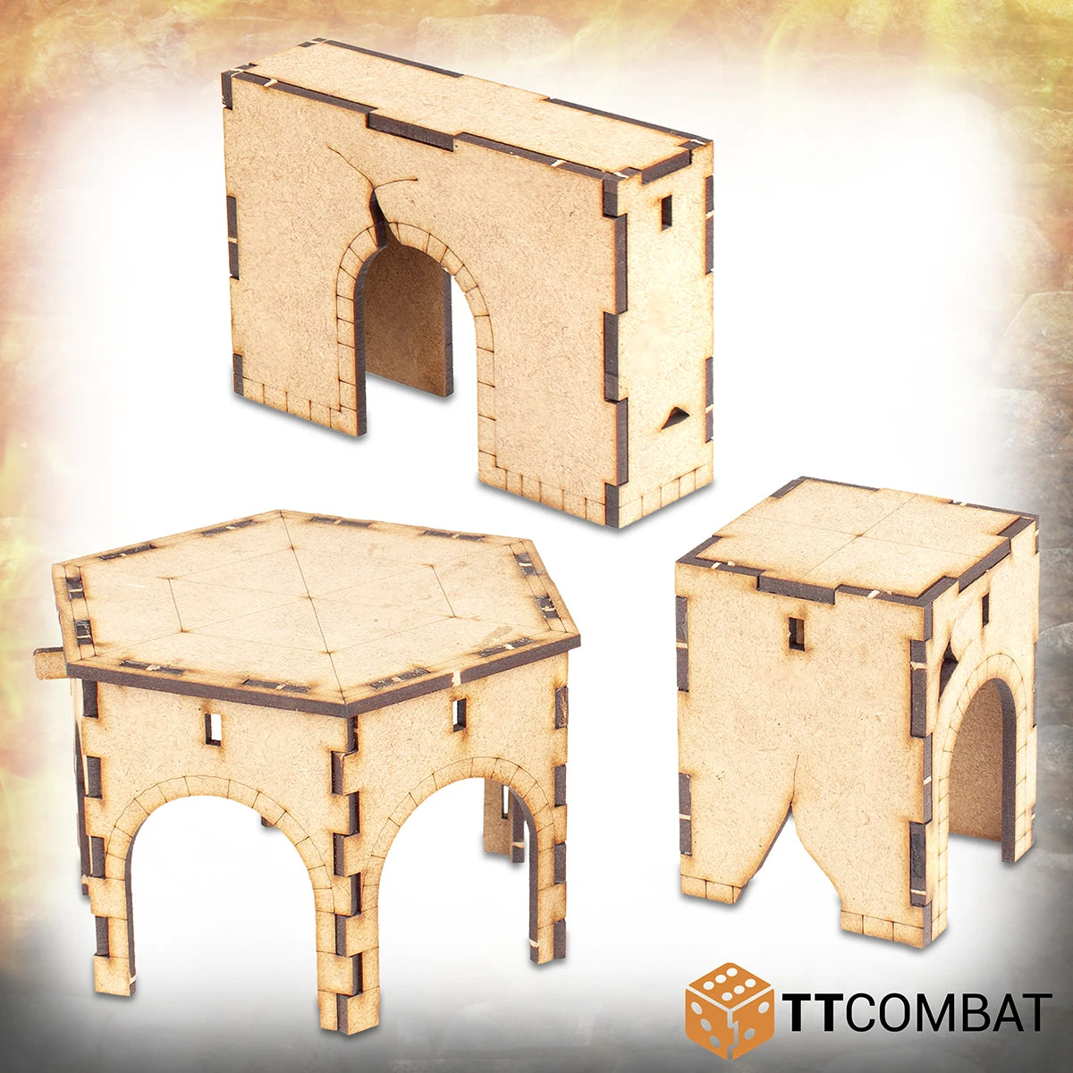 Fantasy Courthouse Kit Included Walkways