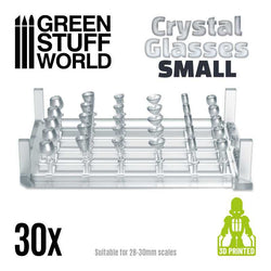3D Scale Crystal Glasses - Green Stuff World