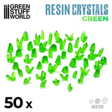 Medium Green Basing Crystals