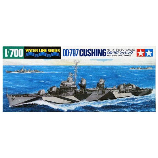 DD-797 Cushing Destroyer - Tamiya 1/700 Scale Ship
