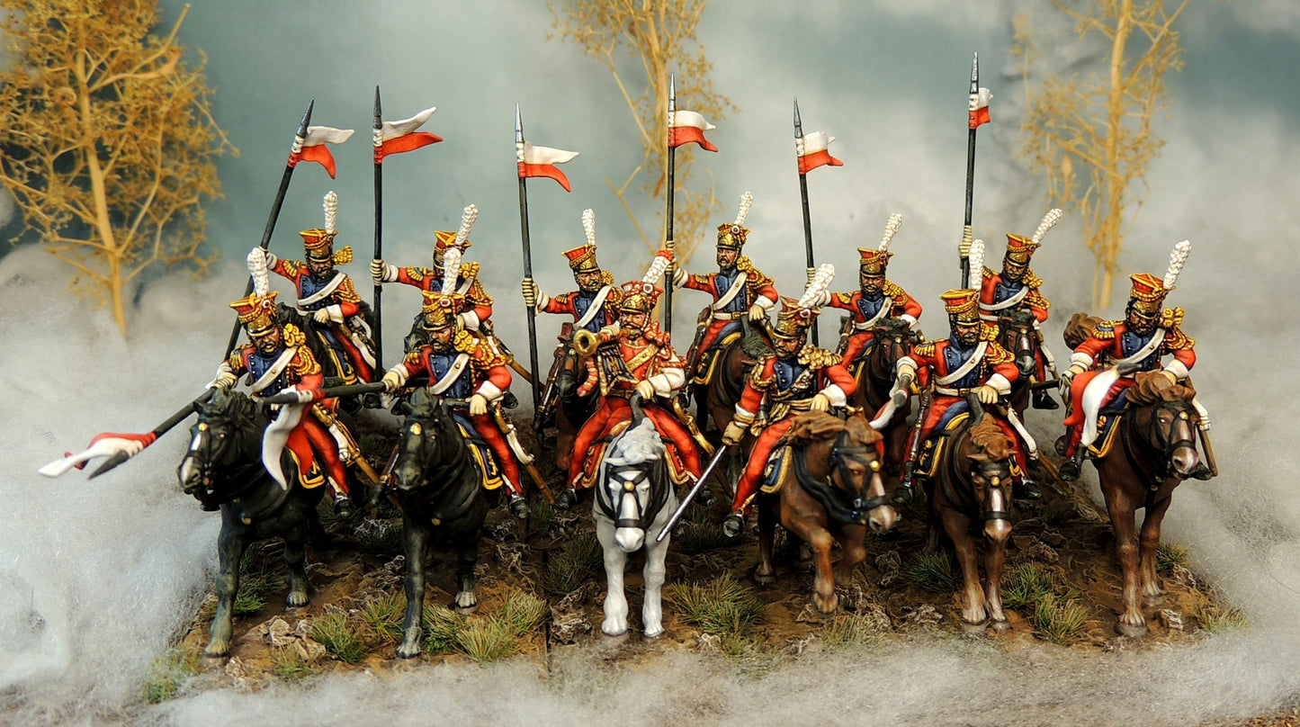 French Napoleonic Imperial Guard Lancers - Victrix - VX0020