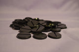 Miniature Bases: 25mm round Slotted (20 bases per blister) [RSB25]