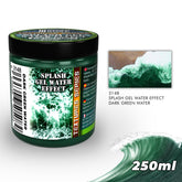 Dark Green Water Effect Splash G...