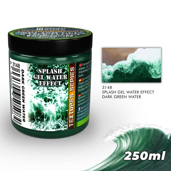 Dark Green Water Effect Splash Gel 250ml