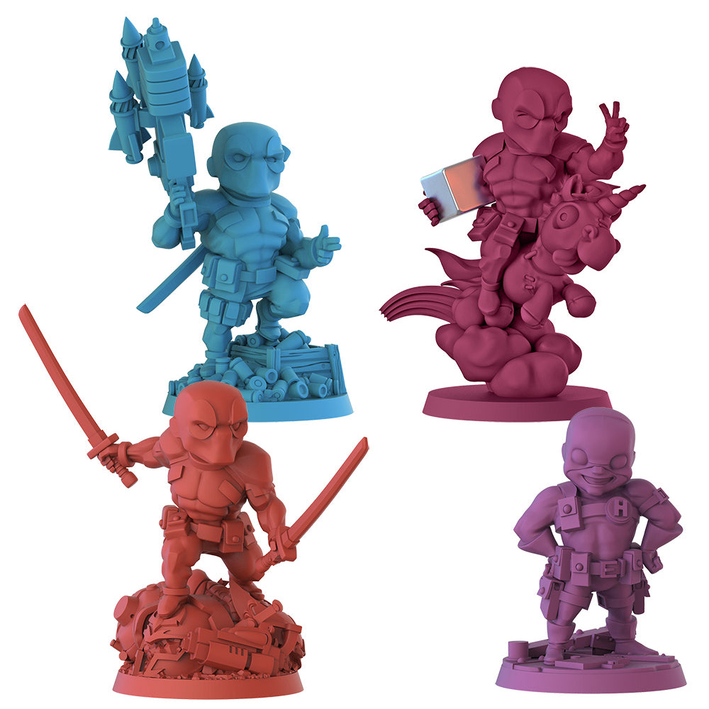 Marvel United Deadpool Miniatures
