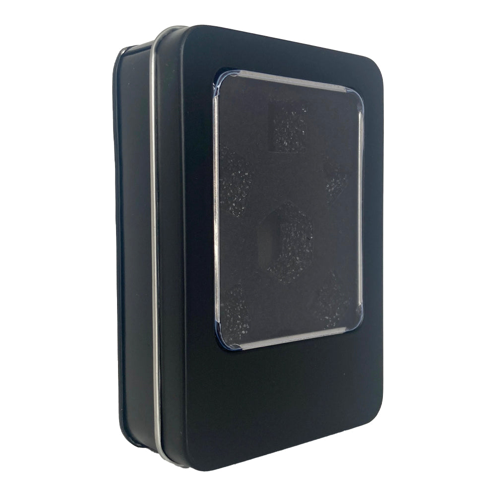 Poly Dice Tin With Window & Foam Tray