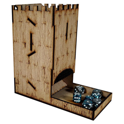 Wooden Palisade DEsign Dice Tower Kit
