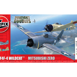 F4F-4 Wildcat & Mitsubishi Zero Dogfight Doubles Gift Set 1:72