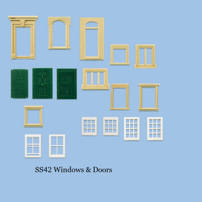 Wills Kits OO/HO Gauge - Stones, Paving, Bricks & Windows