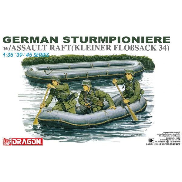 German Sturmpioniere Assault Kraft 1:35 Scale Model