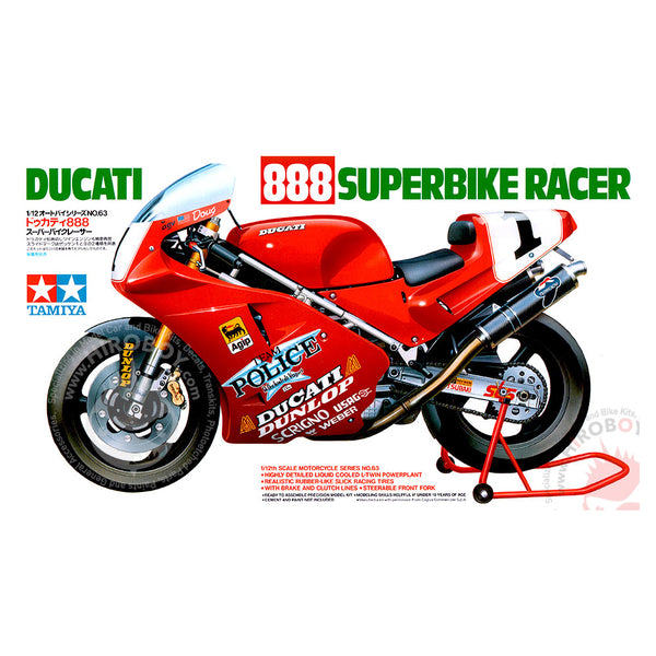 Ducati 888 Superbike Racer - Tamiya 1/12 Model Kit
