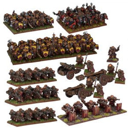 Dwarf Mega Army - Kings of War :www.mightylancergames.co.uk