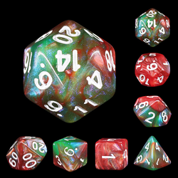 Mythic Eternal Summer Dice Set for roleplaying games