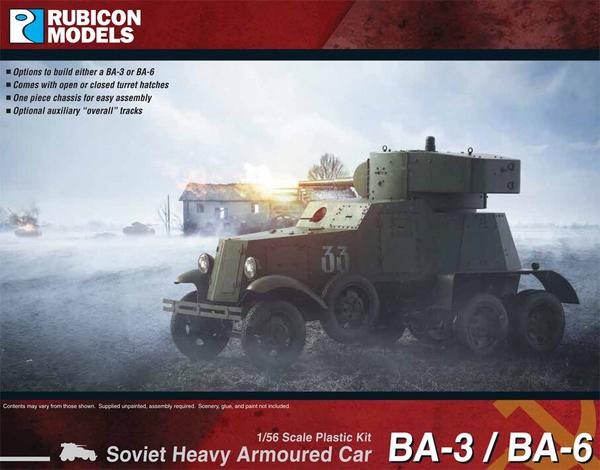 BA-3 / BA-6 Heavy Armoured Car 