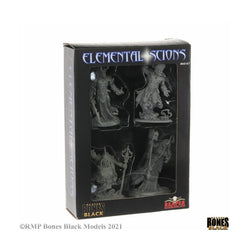 Elemental Scions Boxed Set - Bones Black RPG Monster Minis