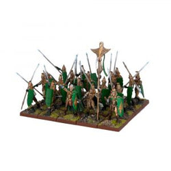 Elf Spearmen Regiment - Elves (Kings of War) :www.mightylancergames.co.uk