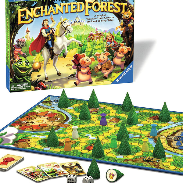 Enchanted Forest Treasure Hunt Board Game