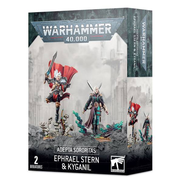 Daemonifuge, Ephrael Stern & Kyganil - Sisters of Battle (Warhammer 40k)