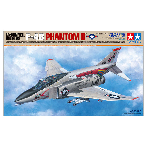 Tamiya F-4B Phantom II 1/48th Scale Model McDonnell Douglas