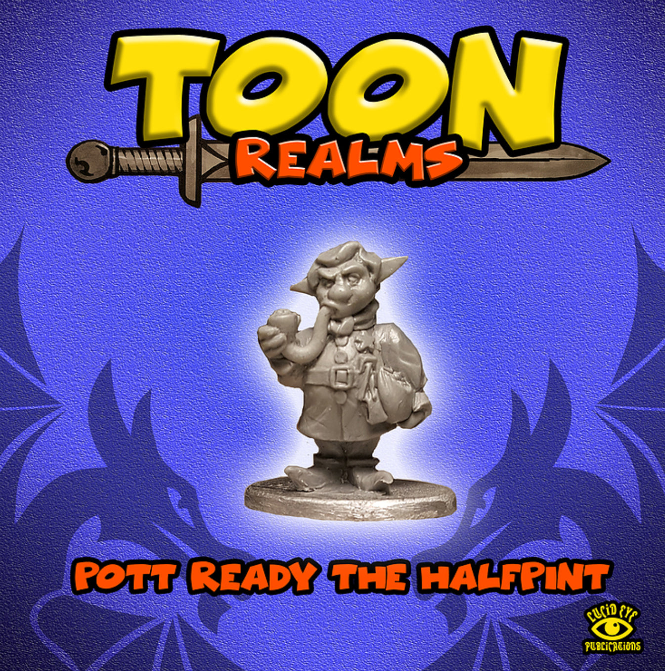 Pott Ready the Halfpint - Toon Realms Miniatures - Lucid Eye Publications