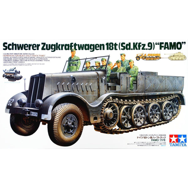 German 18t Half-Track FAMO - Tamiya (1/35) Scale Models