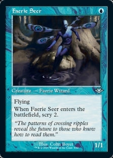 Faerie Seer Etched Retro Foil