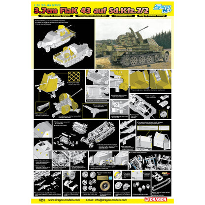 German Half-Track Artillery Model