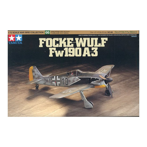 Focke-Wulf Fw190 A3 War Bird - Tamiya (1/72) Scale Models