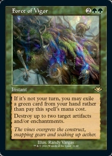 Force Of Vigor Retro Foil