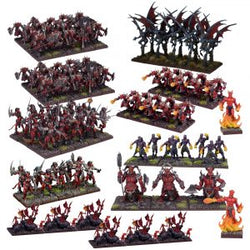 Forces of the Abyss Mega Army - Kings of War :www.mightylancergames.co.uk
