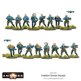 Painted Examples of Freeborn Domari Squads