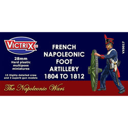 French Napoleonic Foot Artillery 1804 - 1812 - Victrix