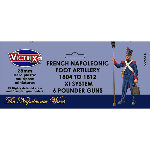 French Napoleonic Foot Artillery 1804 - 1812 - Victrix
