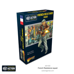French Resistance Squad Bolt Action Wargame Miniatures