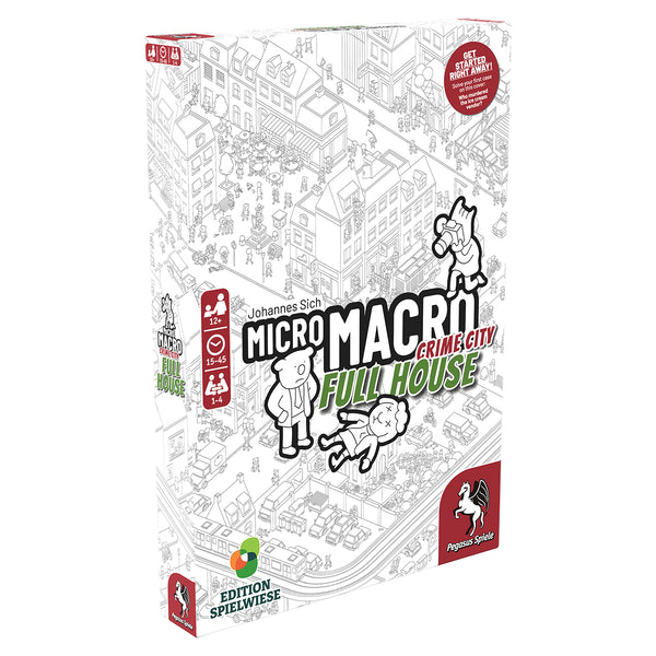 Micro Macro Crime City Full House Detective Game