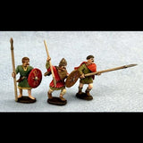 Gripping Beast Dark Age Welsh Boxed set of 25 miniatures - painted and assembled examples