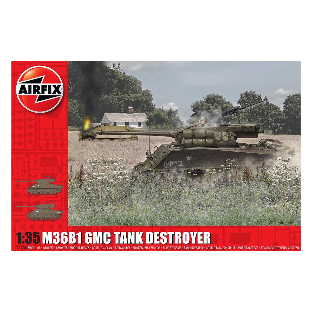 A1356 GMC Tank Destroyer 1:35 Scale Model