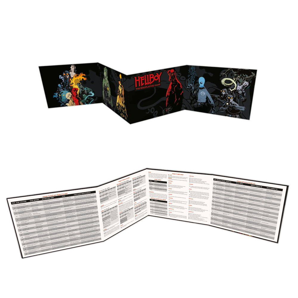 Hellboy RPG Game Master's Screen