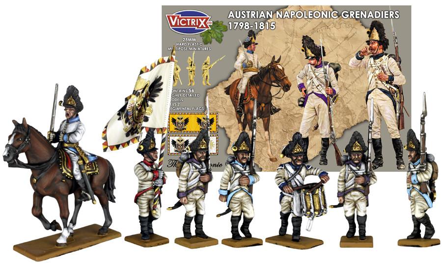 Austrian Napoleonic Grenadiers 1798-1815 - Victrix - VX0013