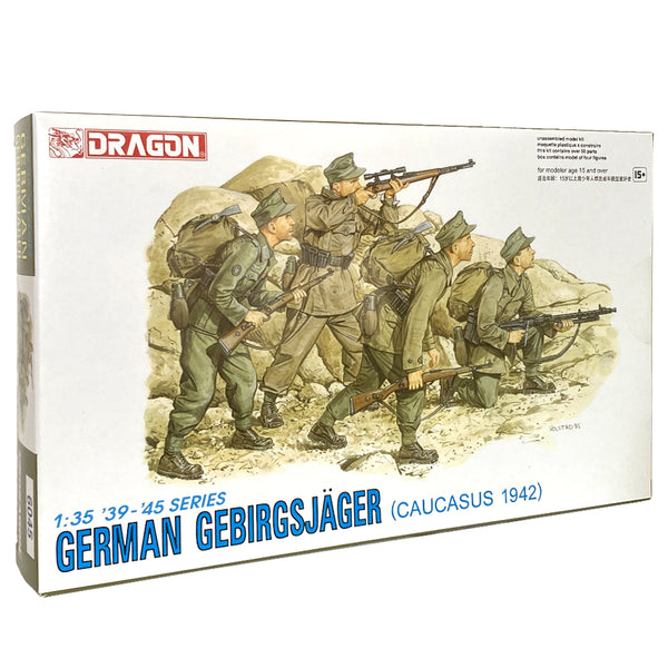German Gebirgsjager - 1:35 Scale Models