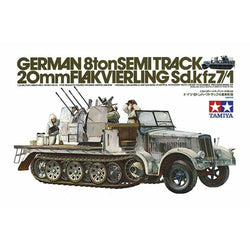 German Semitrack SD KFZ 7/1 - Tamiya (1/35) Scale Models