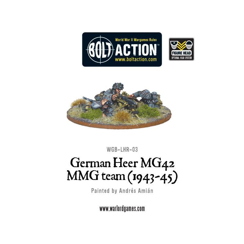 German Heer Mg42 MMG Team