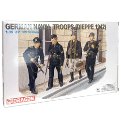 German Naval Troops (Dieppe 1942) - 1:35 Scale Models