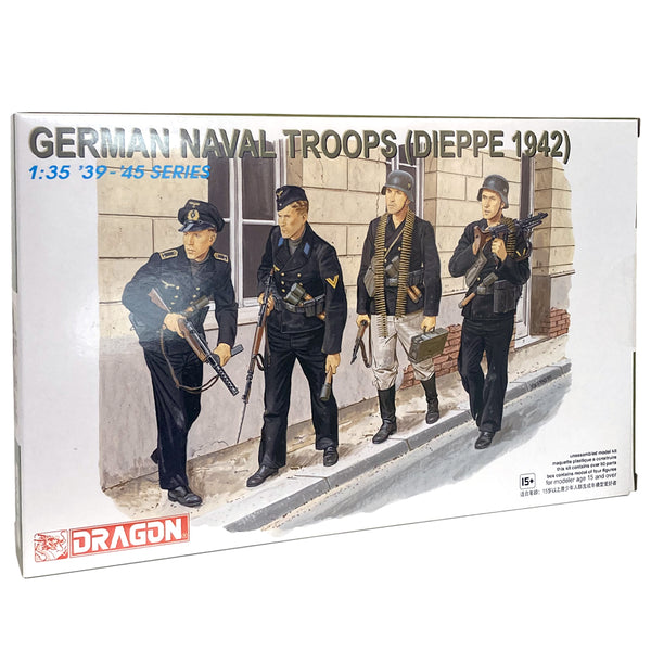 German Naval Troops (Dieppe 1942) - 1:35 Scale Models
