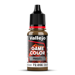 Vallejo Glorious Gold Metallic Game Color Paint 18ml