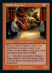 Goblin Engineer Etched Retro Foil